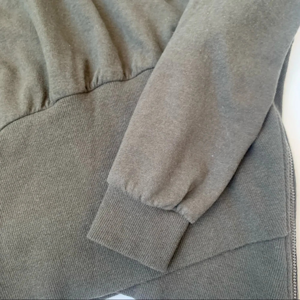 Young Fabulous & Broke Olive Green Turtle Neck Asymmetric Sweater Dress Small - Picture 5 of 10
